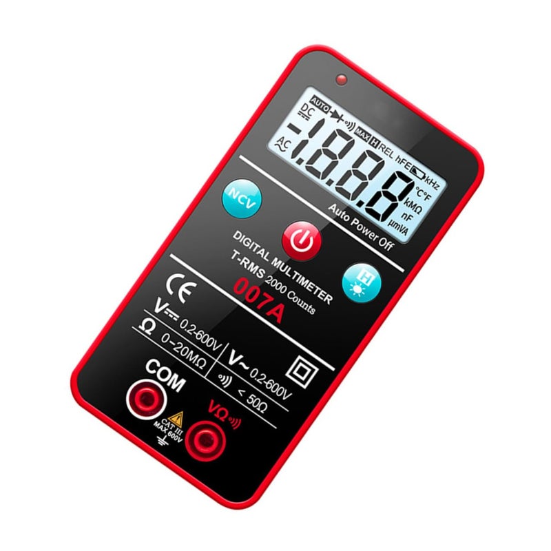 Digital Multimeter Auto Ranging Electrical Tester with Backlit Display and Flashlight - Image 1